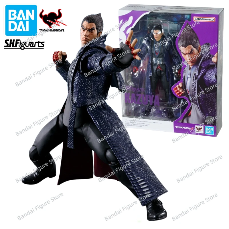 

In Stock Original Bandai S.H.Figuarts SHF Tekken 8 Mishima Kazuya Animation Action Figure Toy Gift Model Collection Hobby