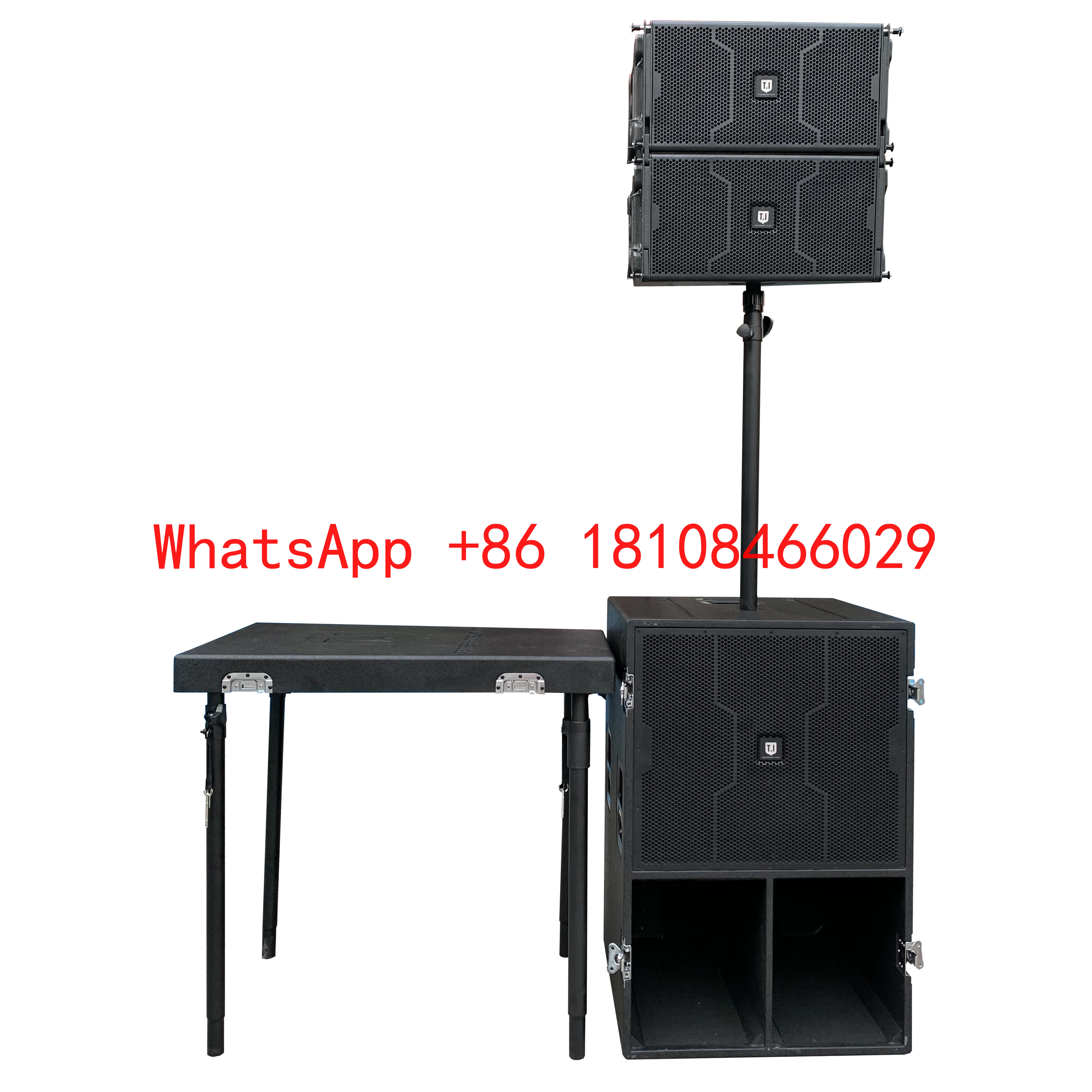 Line Array Speaker Sound System Single 10 Inch Line Array Speaker and Single 18 Inch Subwoofer Sound System Speaker