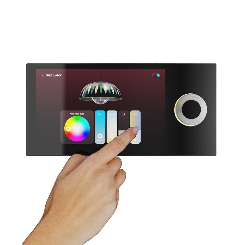 

8-inch IPS Screen 1280*800 , M20-KNX Home Automation Panel: Standardized Design, Seamless KNX System Integration
