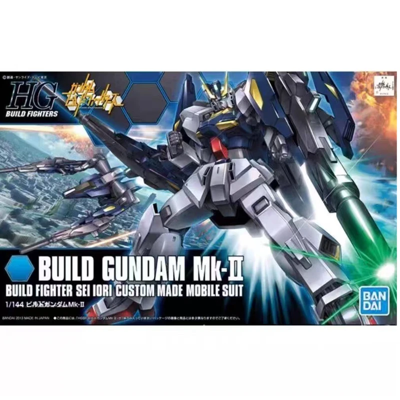 

In Stock Bandai Original Gundam HGBF 004 1/144 Build Fighter Assembling Model Collect Holiday Gifts Decoration Ornaments