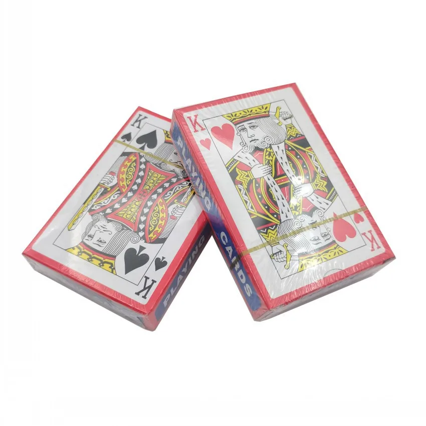 Spielkarten, Pokergröße Standard-Index, Blackjack-, Euchre- und Canasta-Karten, Langlebiges Glattes Kartenspiel für Familien- und Casino-Innenspiele