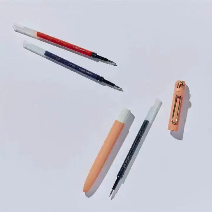 Japanisches Schreibwarenprodukt Uni Uniball Zento Einziehbarer Rollerball Gelstift 0,3/0,5/0,7MM Schwarze/Blaue/Rote Tinte Glattes Schreiben Schnelltrocknend – Detail 4