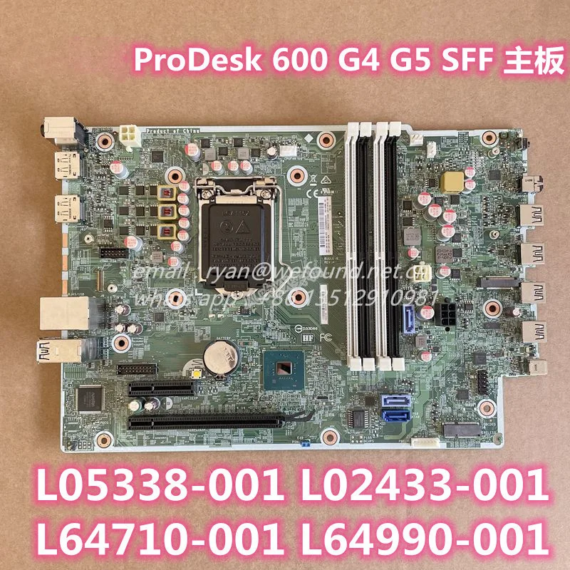 

L05338-001 L02433-001 L64710-001 L64990-001 L49702-001 for HP ProDesk 600 G4 G5 SFF Motherboard