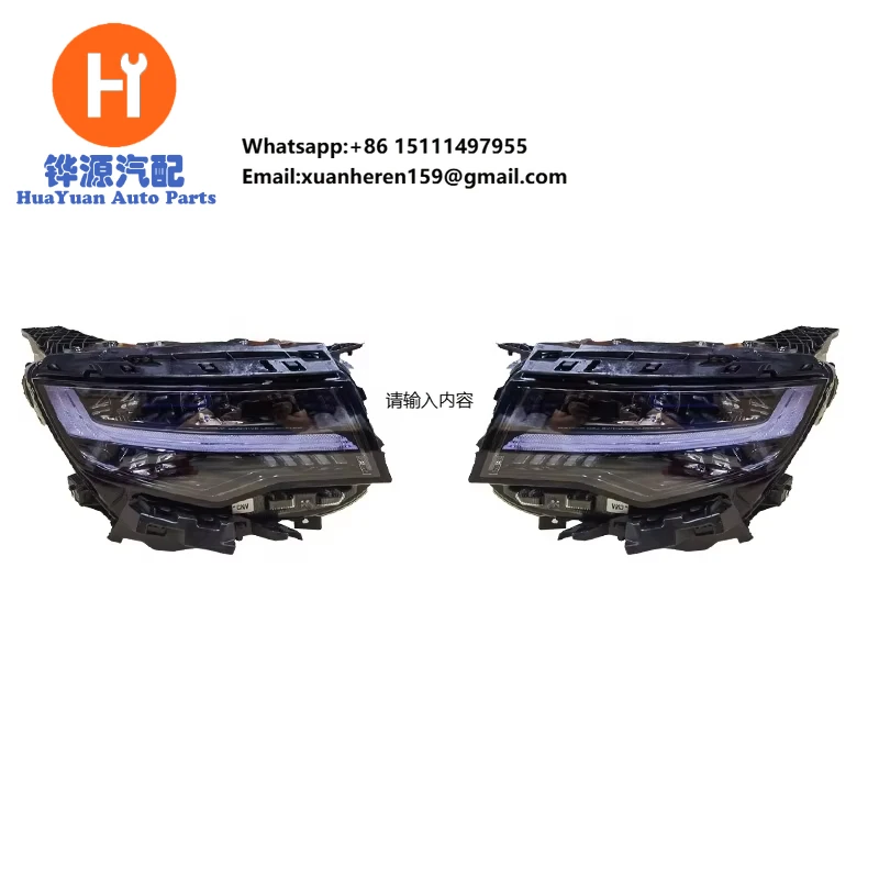 

Auto Lighting Systems Suitable Advanced Configuration Headlight Refurbished Parts LED Headlight Car for Geely Okavango
