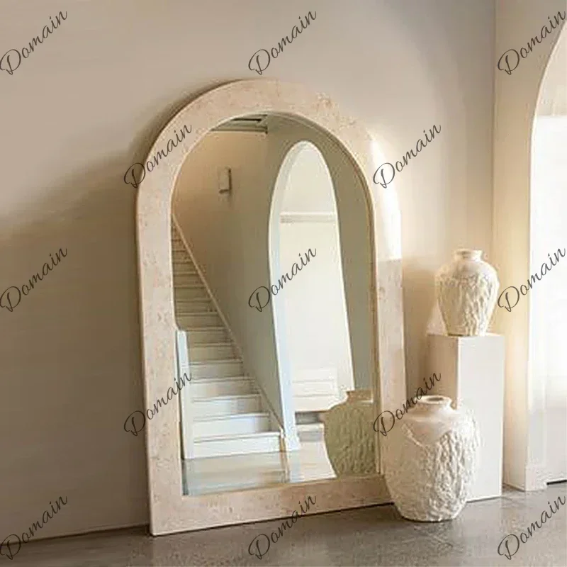 9X Designer Wedding Square Mirror Makeup Quality Luxury Aesthetics House Floor Mirrors Art Length Big Espejos De Piso Wall Decor