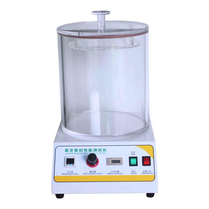 

ASTM D3078 Bottle Leak Testing Machine Food Package Leak Tester Seal Performance Test Equipment