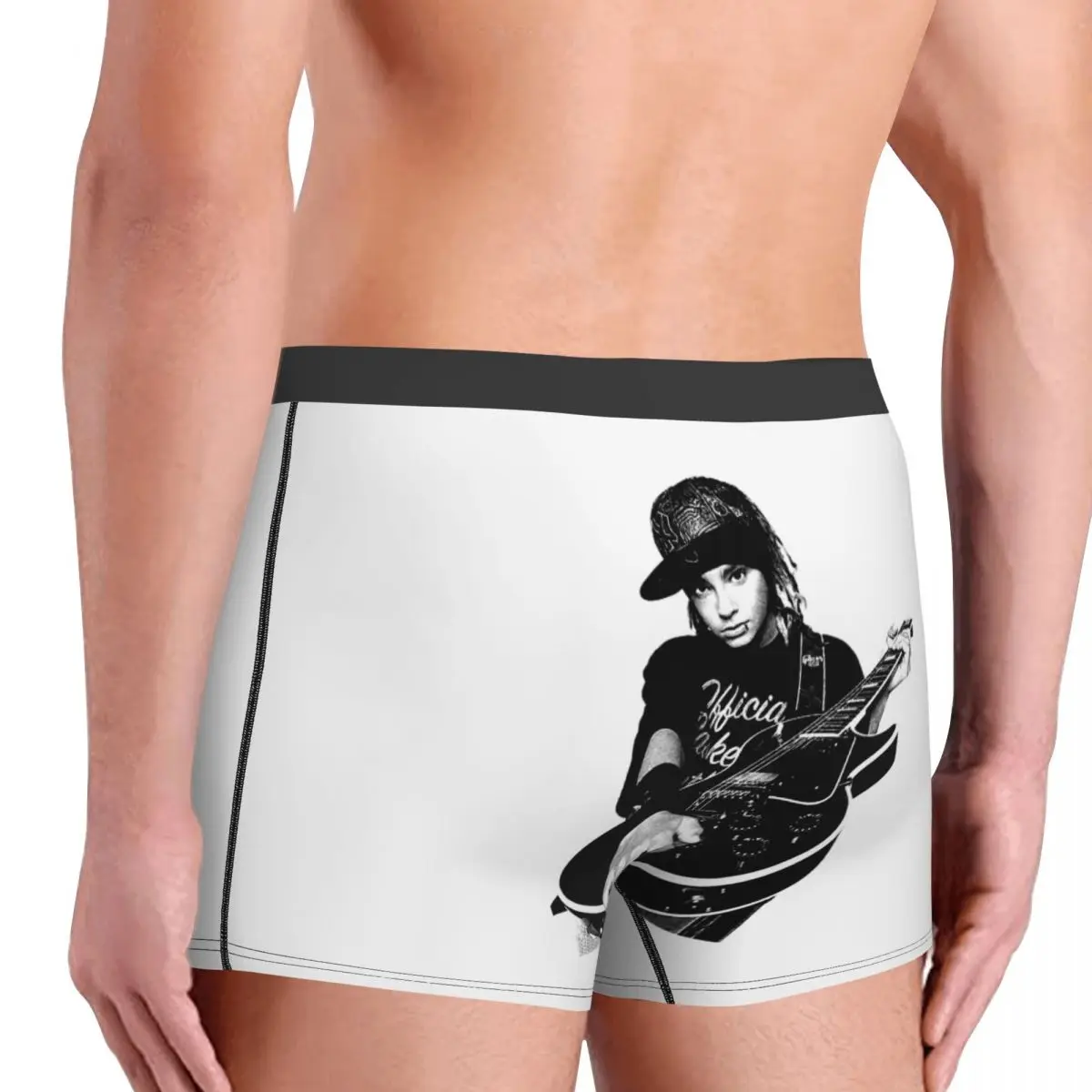 Custom Tokio Hotel Tom Kaulitz Tank Underwear Men Printed Boxer Shorts Panties Briefs Soft Underpants