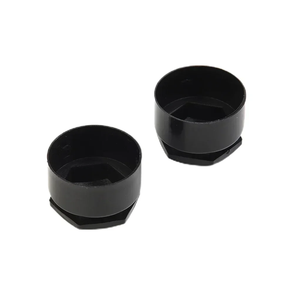 24pcs/set 17MM Black Car Wheel Nut Bolt Trims Studs Cover Cap For Opel For BMW 17mm Standard Cap+ 23mm Locking Cap Accessories