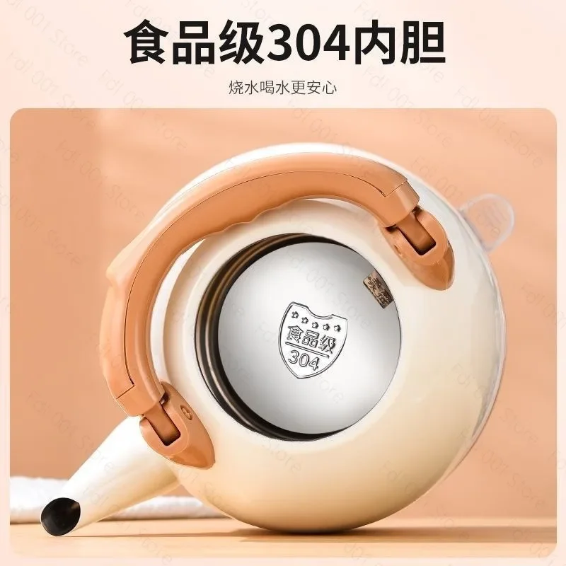 5L Large Capacity Electric Kettle 304 Stainless Steel Automatic Power Off Fast Boil for Household Water Heating