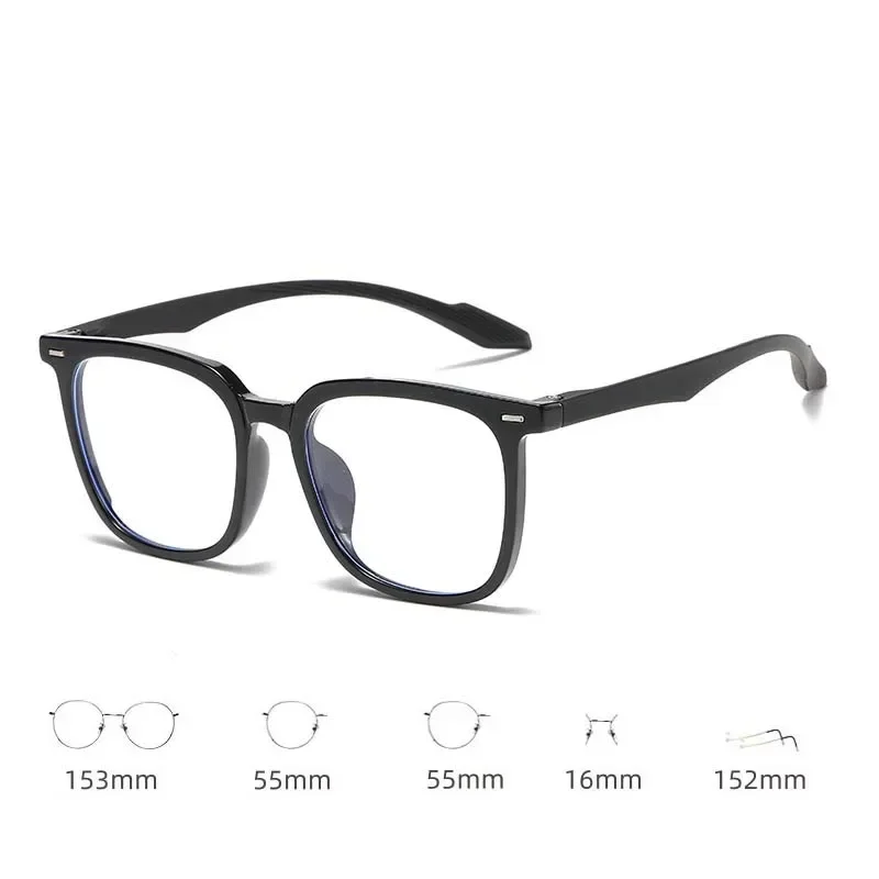 Luxury Blue Light Blocking Myopia Glasses Women Men's Minus Diopter Eyewear Fashion Near-sighted Glasses Prescription Eyeglasses image 6