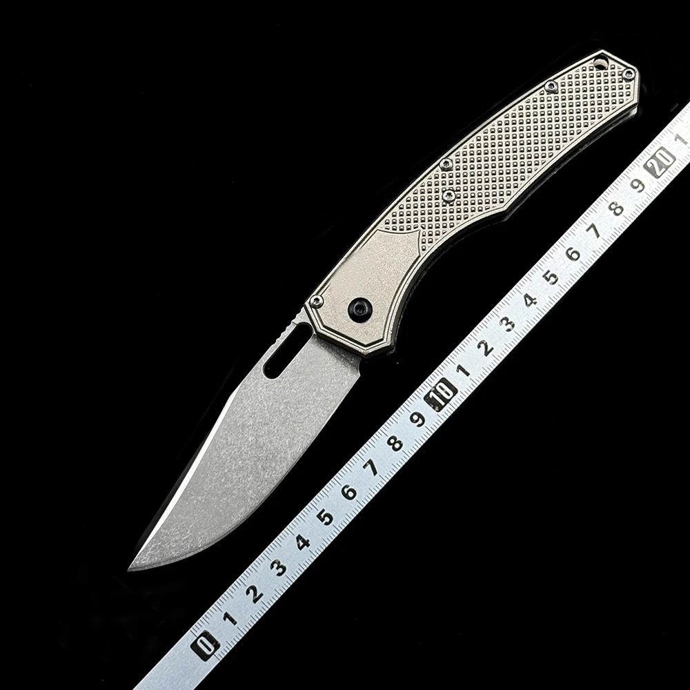 BM 15535 Aluminium Hunt Taggedout CPM-154 Blade Folding Knife Outdoor Camping Hunting Pocket EDC Tool Knife