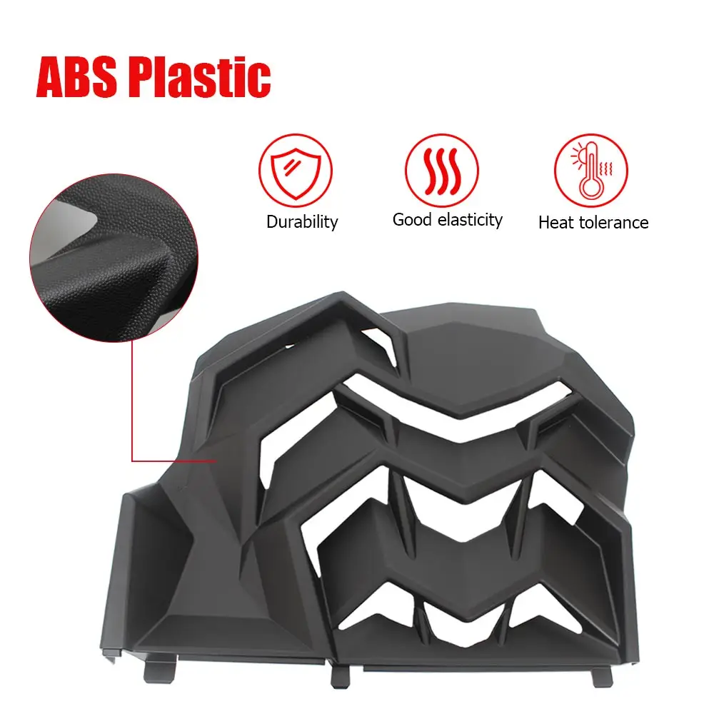 Rear Intercooler Duct Cover Radiator Grille ABS plastic For Can-am maverick X3 #705013757 Matte Black ATV UTV Accessories