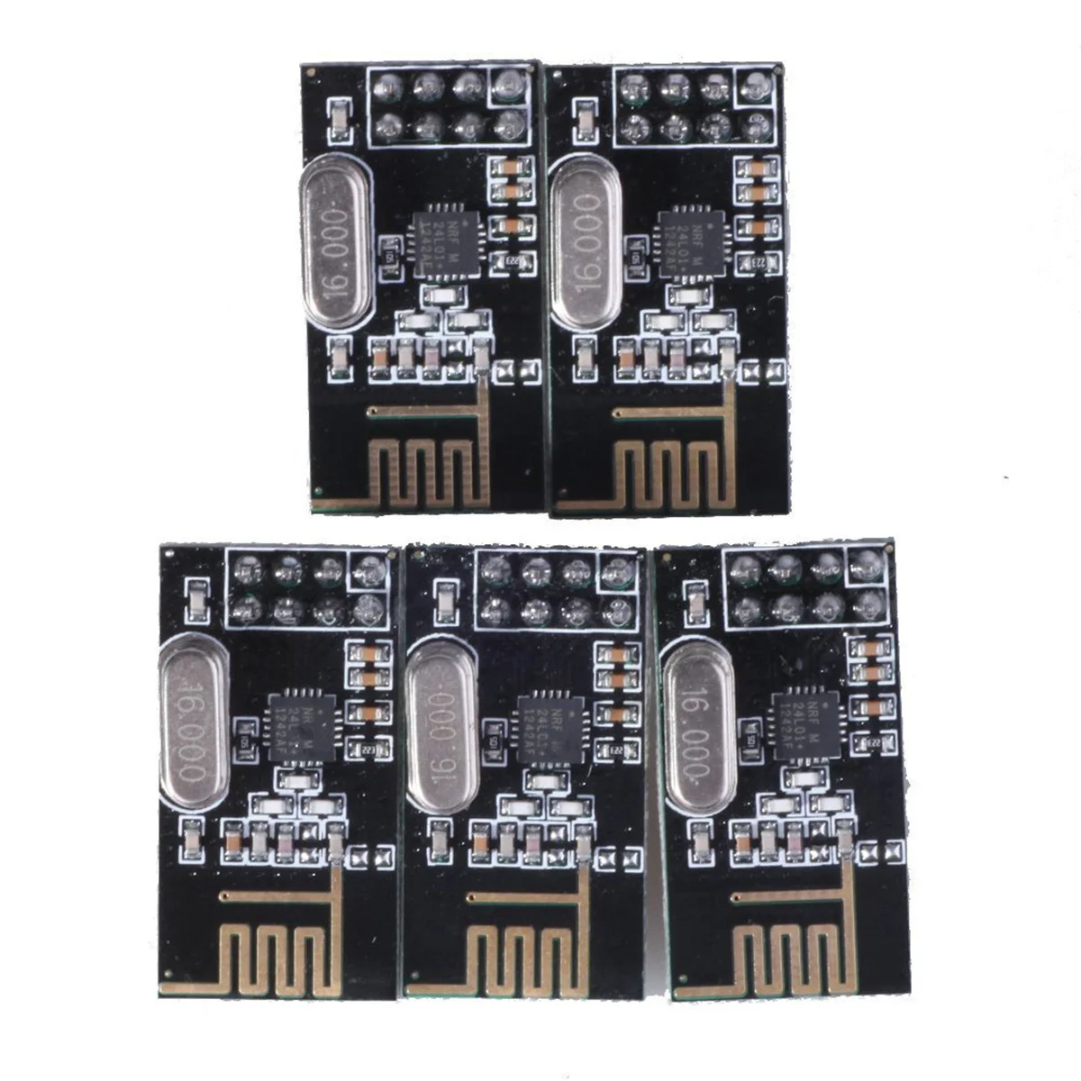 

5Pcs 2.4ghz Antenna Wireless Transceiver Module Professional Industrial Control Multi-Point Communication Error