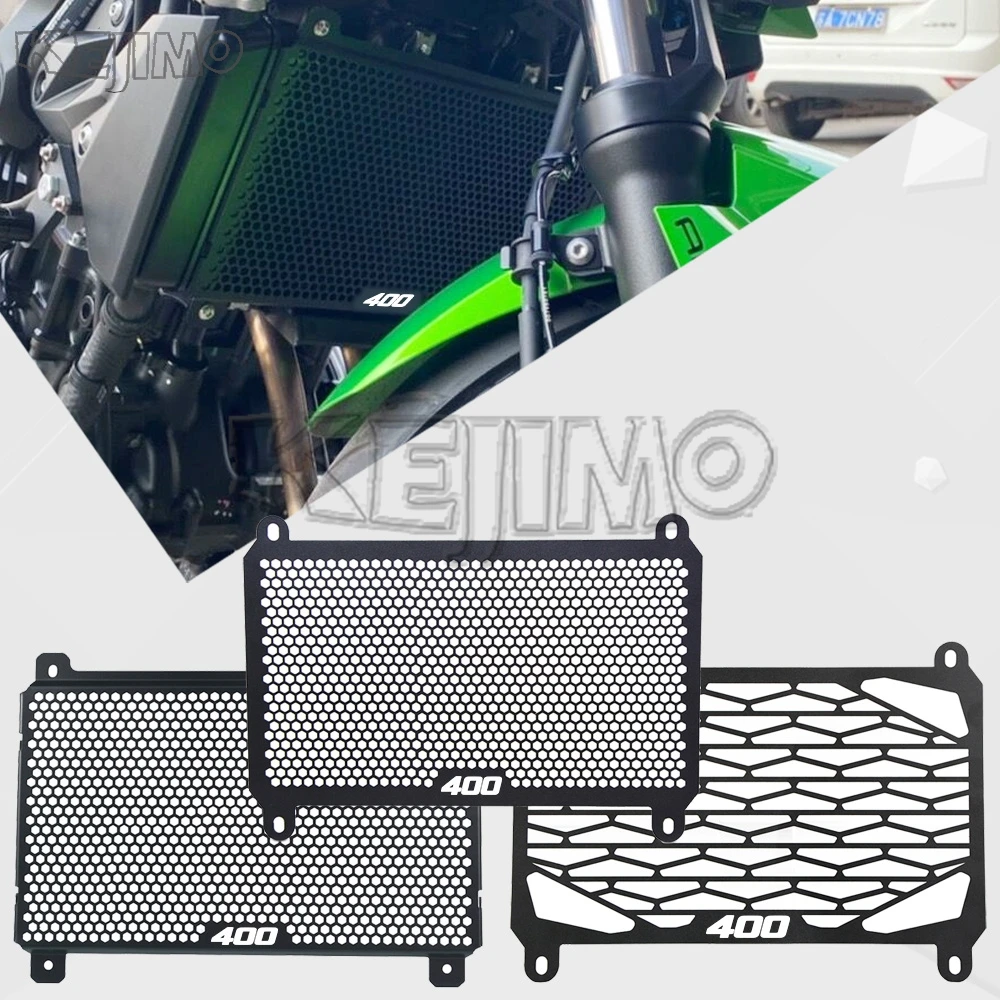 For Kawasaki Eliminator 400/450 Z400 NINJA 400 2018-2019-2020-2021-2022-2023-2024 Radiator Guard Protector Grill Cover Parts