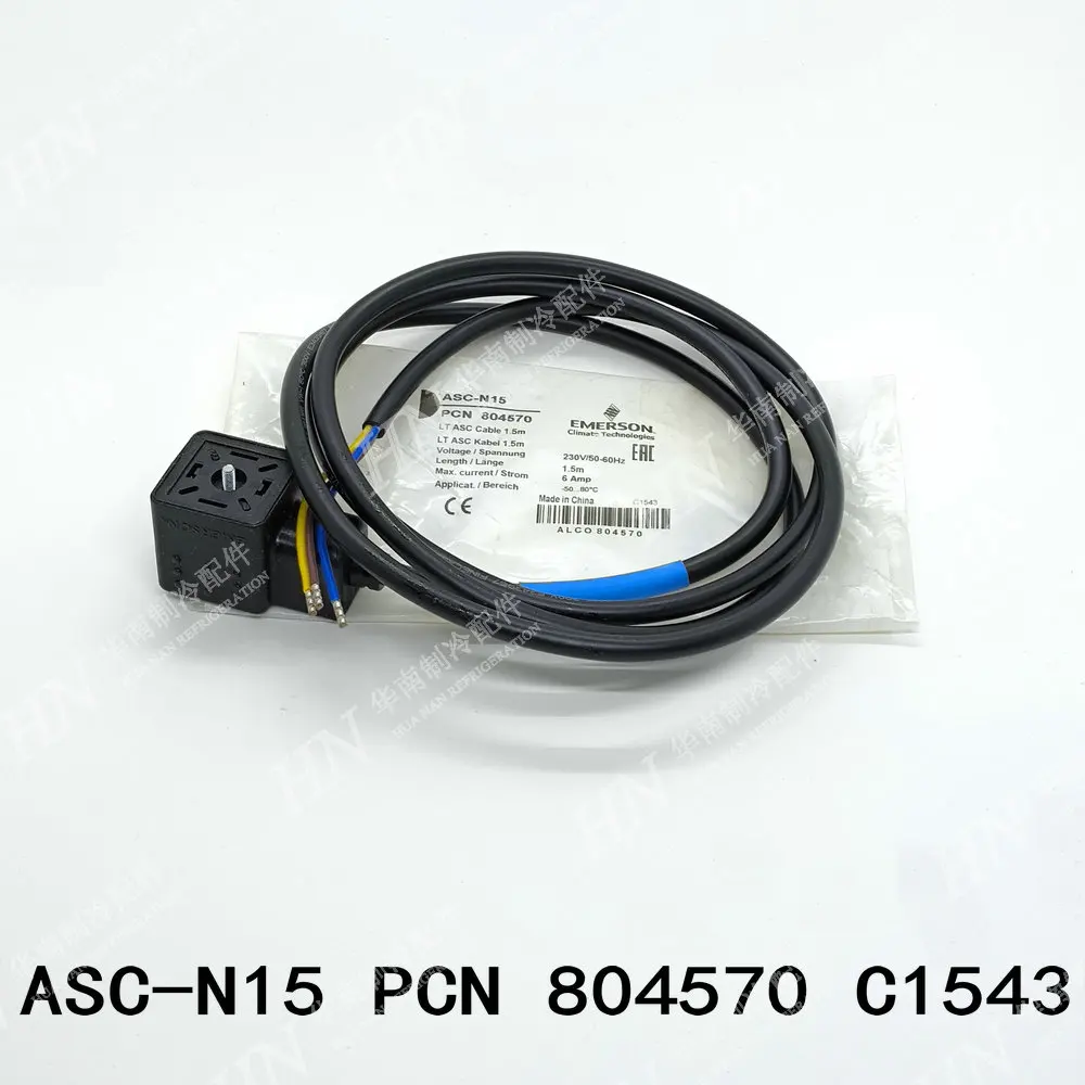 Emerson ASC-N15 PCN 804570 C1543 Air Conditioner Coil Wire Length 1.5m New Original