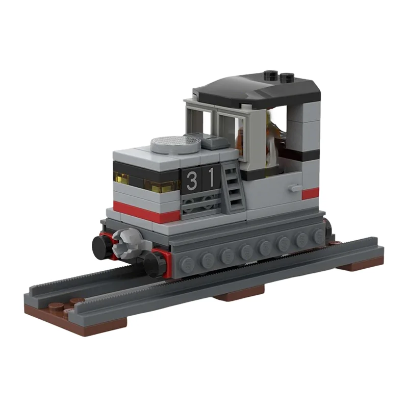 101pcs MOC Train Brickticks Engine Works Class 2 NG Model Christmas Gifts Building Toys Blocks Construction Creative Education