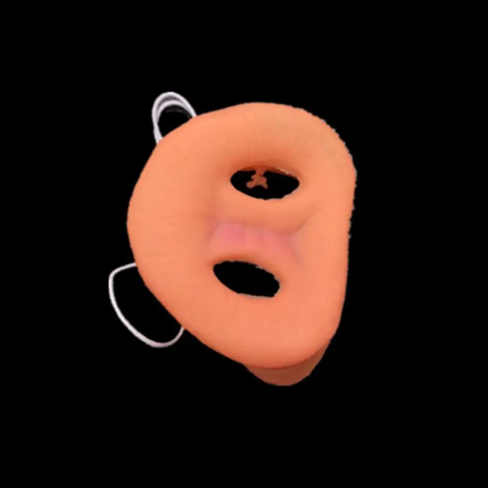 Latex Pig Nose Funny Pig Snout Simulation Latex Pig Nose Fancy Costume Adult Child Kid Fake Nose Halloween Cosplay Party Mask