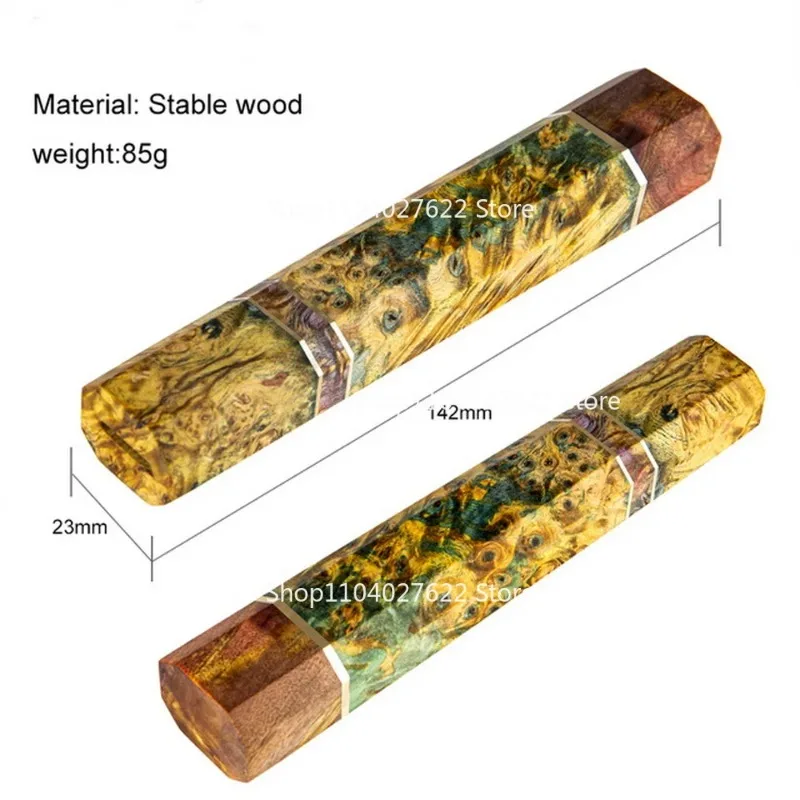ForCouteau De Cuisine Japonais, Manche Octogonal, Manche De Couteau En Bois, Poisson Brut, Acier Inoxydable + Resina 1 Pieza
