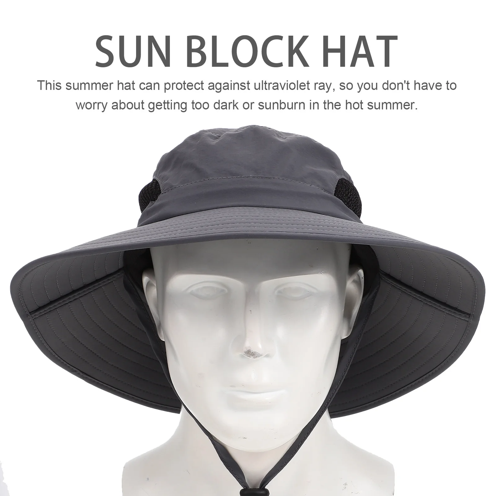 

Waterproof Quick Outdoor Fisherman Hat For Beach Camping Travel Sun Waterproof Summer Hat Protection
