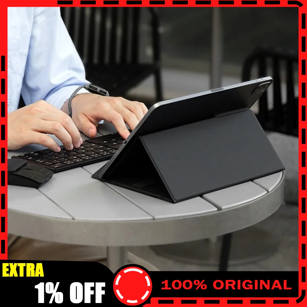 DeLUX MF10 Office Mouse Bluetooth Connection 1600DPI Folding Mouse And Keyboard Suit Light Weight  Mute For Pc Accessories Gifts