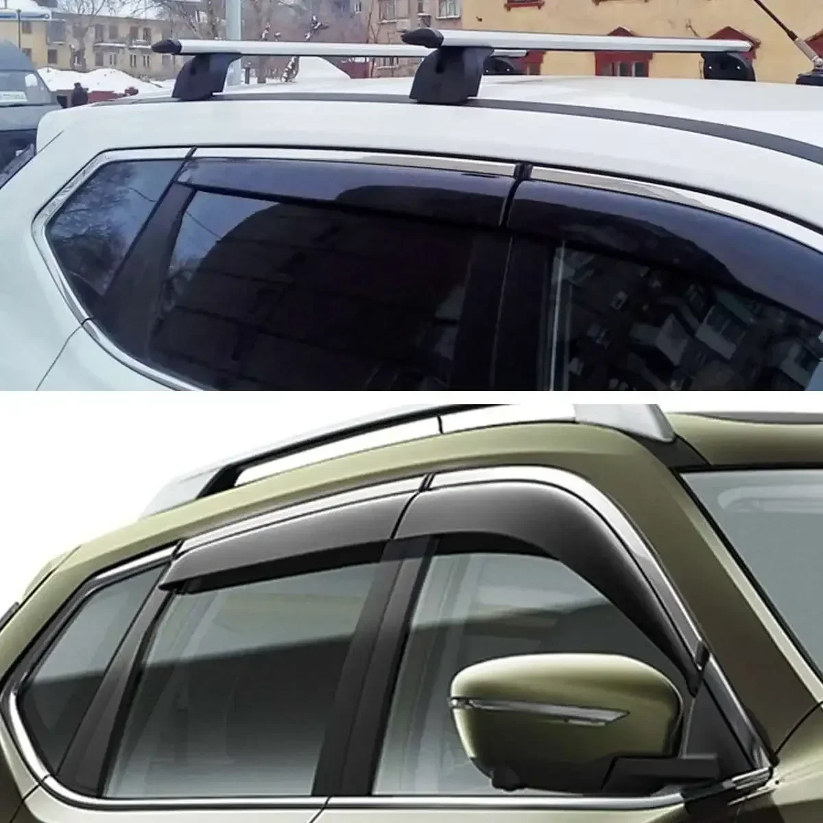 Aut ofens ter ab weiser für Nissan X-Trail T32 2019 2021 2014-2018 Sonne Regenschutz Tür Fenster Visier Wetterschutz