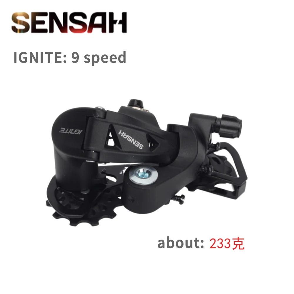 SENSAH 8 9 10 Speed Rear Derailleur MTB Road Bike Rear Derailleur Compatible with Shimano Smooth Anti-Skip Gear Shifter Bicycle view 3
