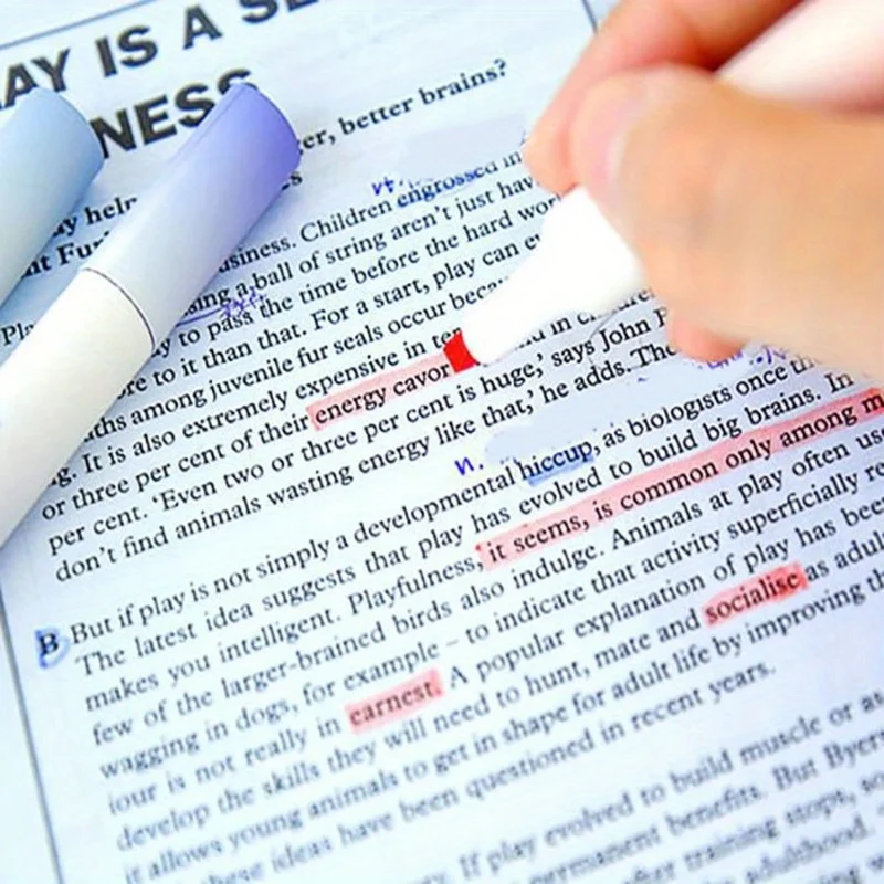 هايلايتر للكتاب المقدس باستيل، بدون تنزف، طرف إزميل، 12 عبوة من ألوان متنوعة، هايلايتر جمالي لطيف #2