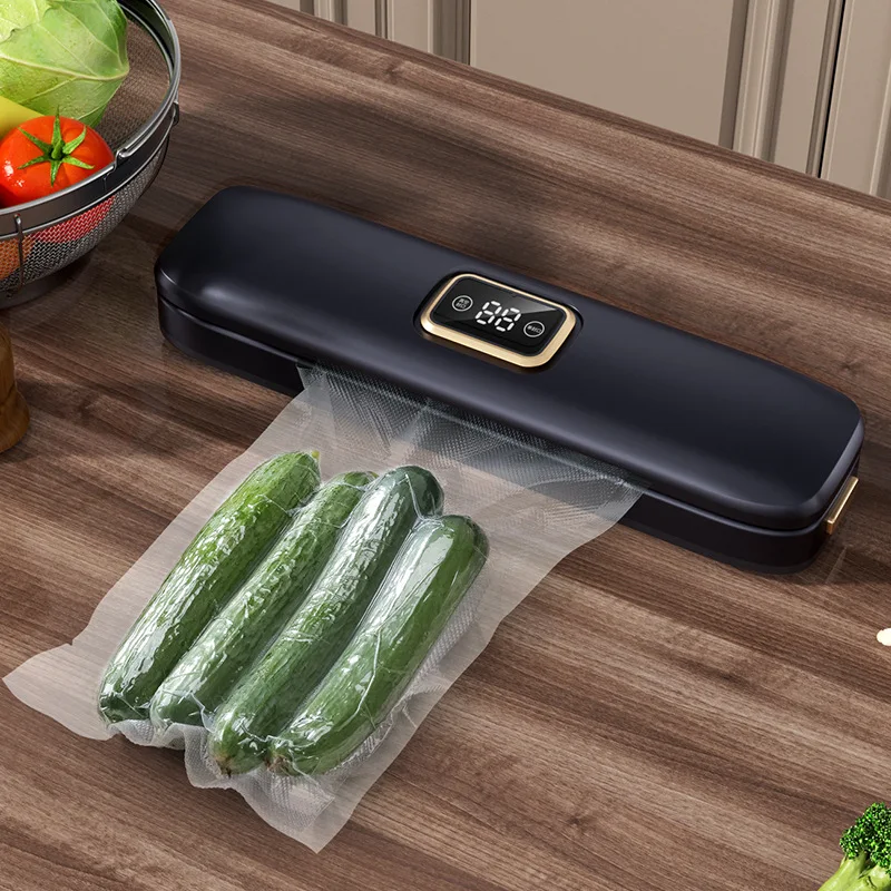 Automatic household vacuum sealing machine Food packaging machine Small fresh-keeping plastic sealing machine Vacuum