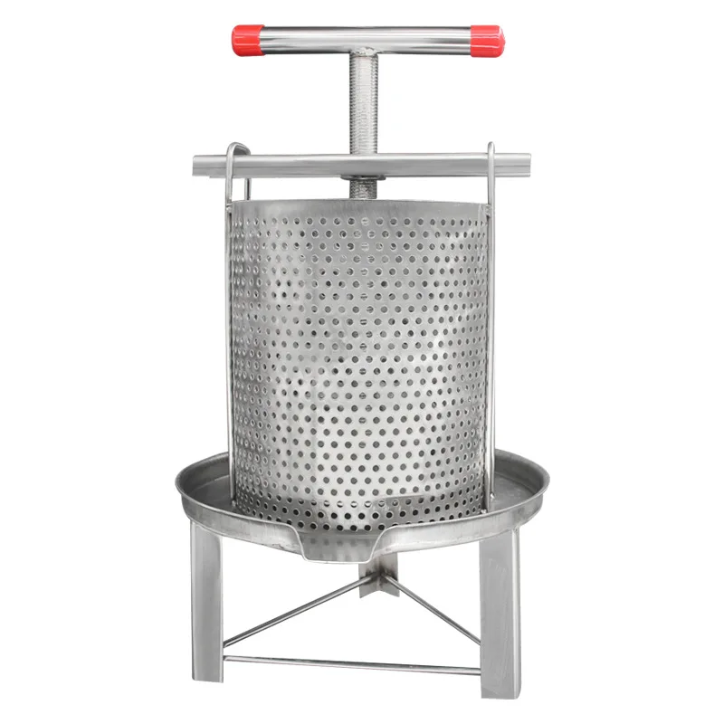 Best Quality Pressure Vessel Beekeeping Tools Presser Manual Stainless Steel Honey Wax Press Machine