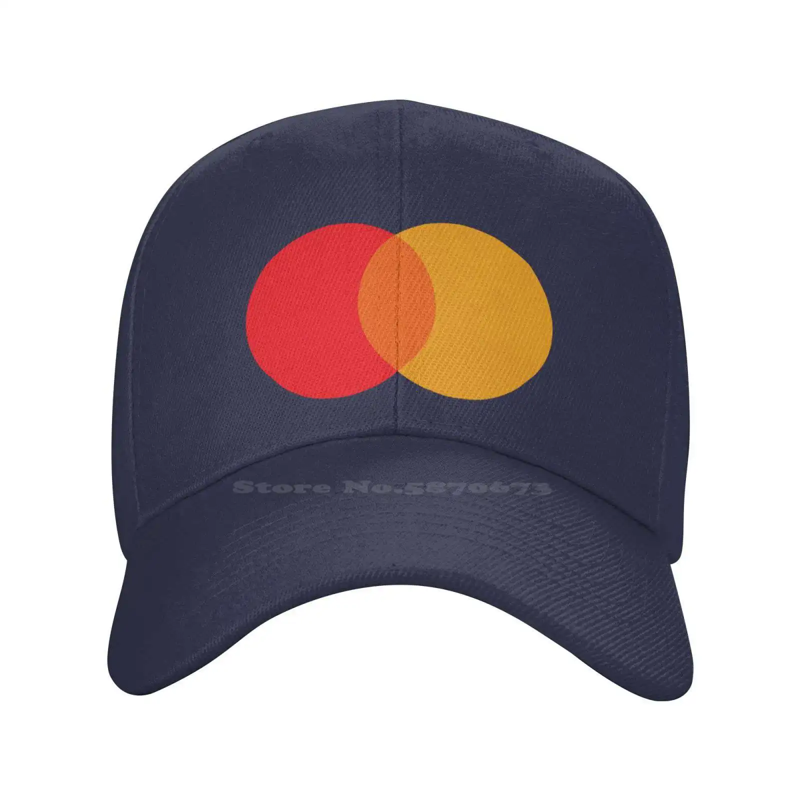 Gorra vaquera con logotipo de MasterCard, gorro de béisbol tejido de calidad