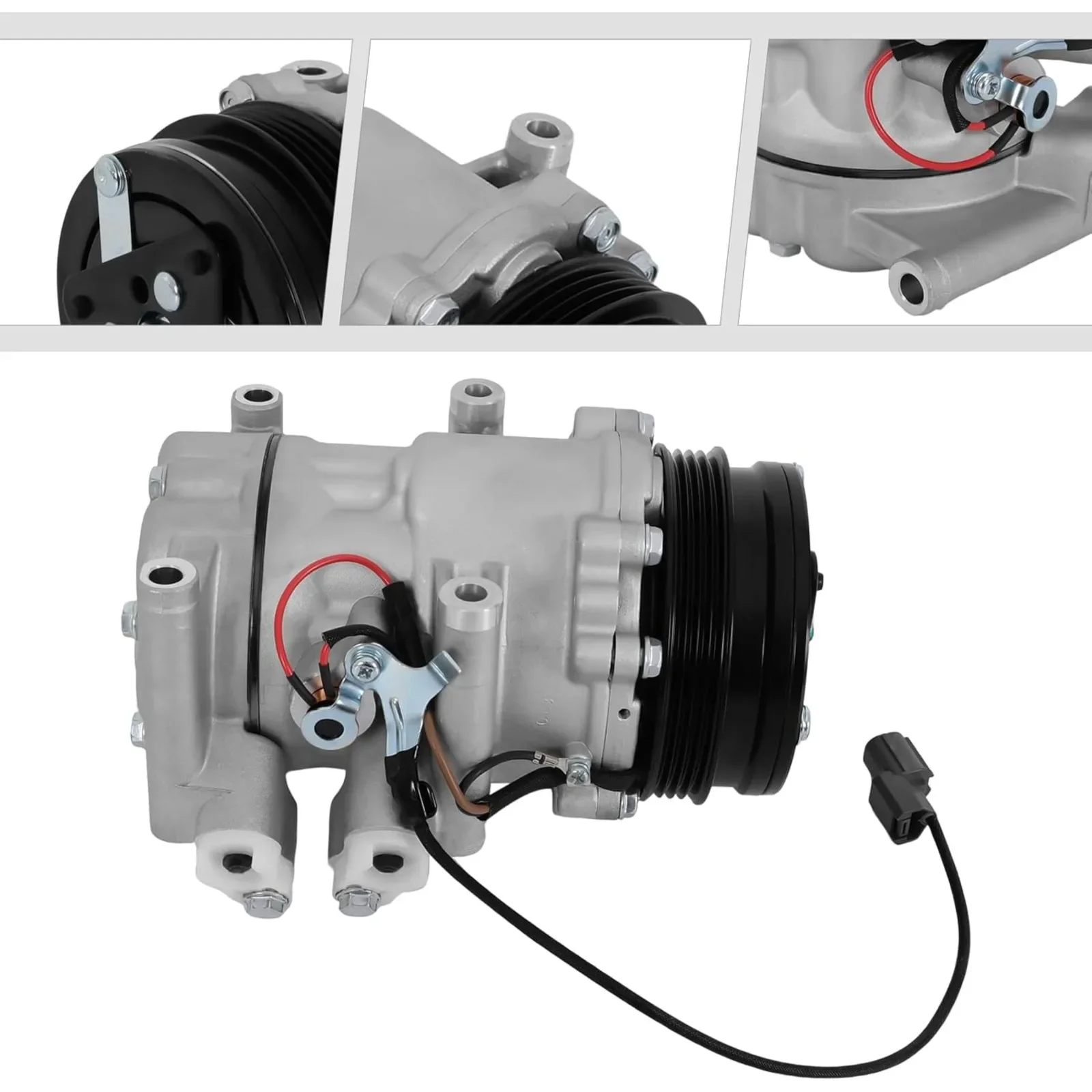 

НОВЫЙ компрессор кондиционера для Honda Civic 1.5/1.6L 1994-2000 годов и Civic Del Sol 1.5L, комплект компрессора кондиционера (с муфтой)