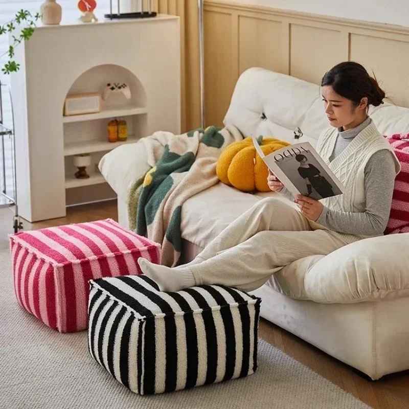 Pu Tuan Sitting Cushion On The Ground, Living Room Sitting Cushion, Household Low Stool, Shoe Changing Stool, Tatami Small Stool
