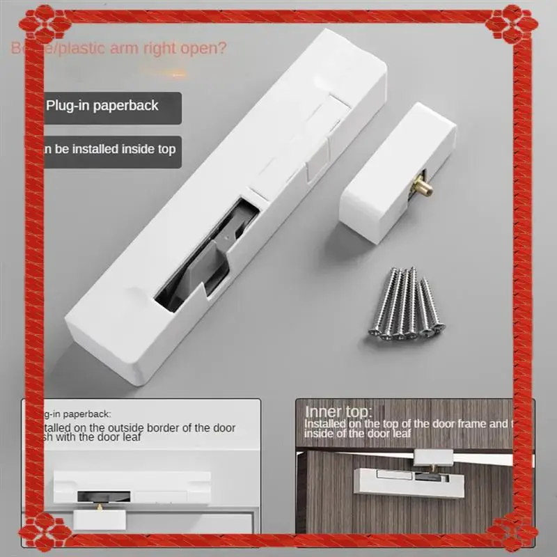 

24-Hour Delivery Door Closer Stopper Automatic Closer Lock Retractable Closing Type Automatic Door Closer Home Improvement