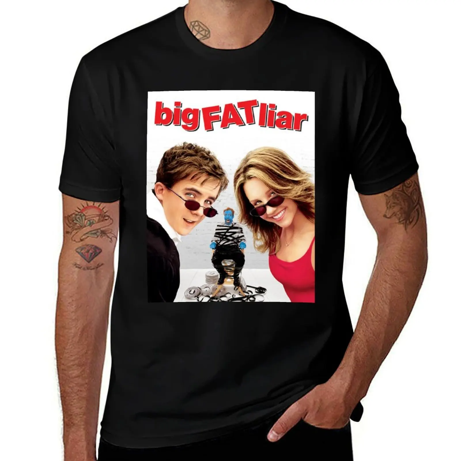 Big Fat Liar T-Shirt Fashion Casual Short Sleeve Top T-Shirt
