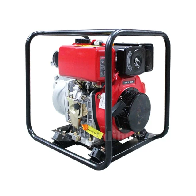 4Inch Agriculture Large Flow 10hp 186F Diesel Engine Water Pump