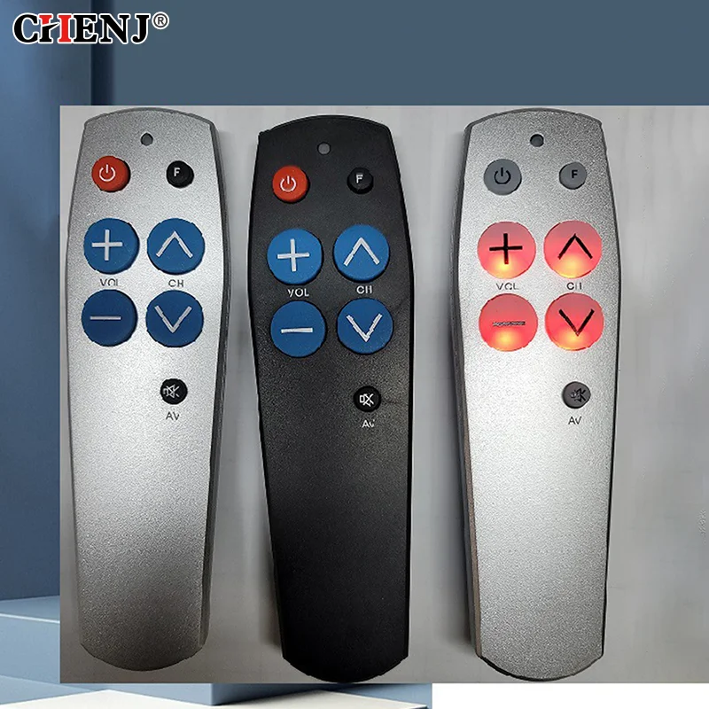 1 Piece Smart IR Learning Controller 7 Big Buttons Universal Learn Remote Control Clone Copy For TV CD DVD STB DVB Hifi TV BOX