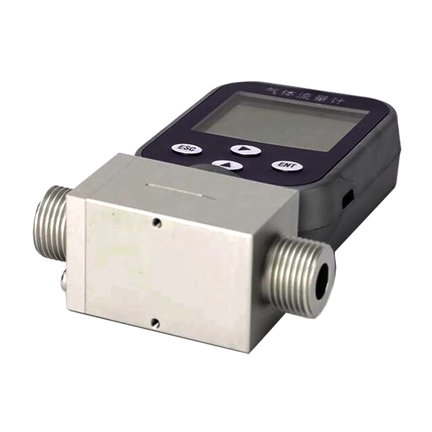 

ESMF009 24VDC Flow Meter for Compressed air , Digital Flow Meter with Rs485 /4-20ma Output