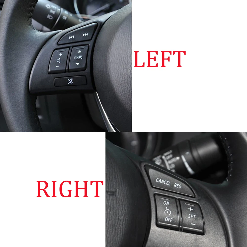 High Quality Steering Wheel Control Button Cruise Control Audio Volume Control Switch For Mazda CX-5 KE