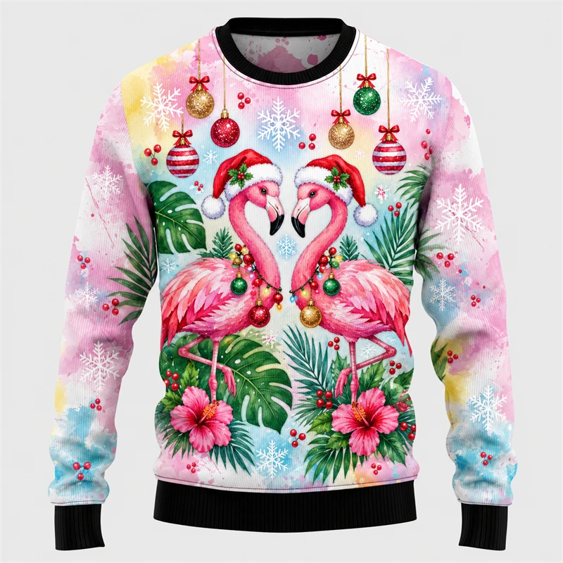 Pull de Noël moche à motif fla - Men'S Fashion Xmas Party avis et prix