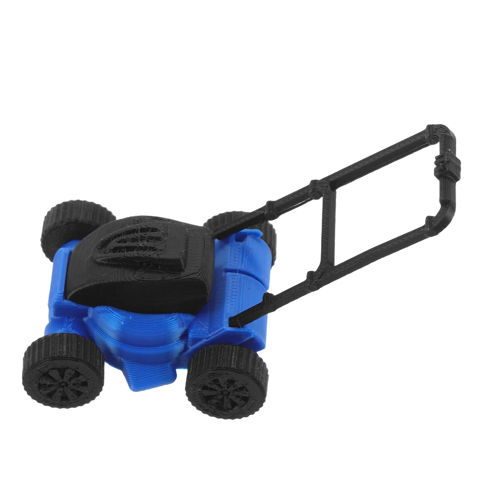 Miniature Lawn Mower Realistic Landscaping Ornament Plastic Garden Tool for Dollhouse Yard Micro Landscaping Decoration