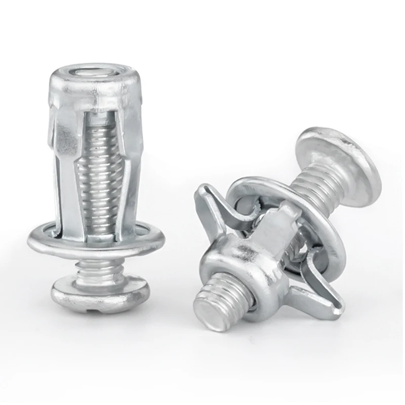 5PCS Petal Expansion Screws Nuts Rivets Screws Fixing Buckles Hollow Iron Sheets Expansion Bolts Screws Hardware Accessories