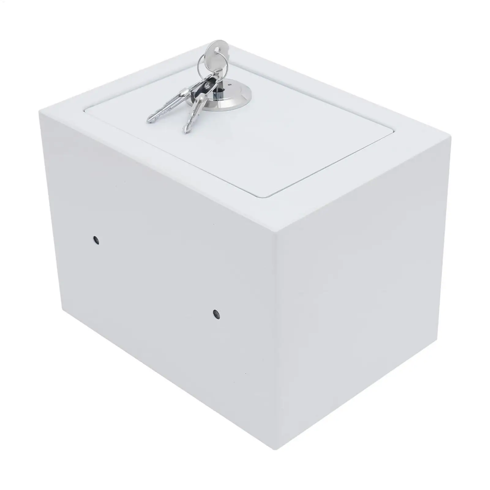 Cassaforte di sicurezza in acciaio per piccoli contanti con slot per monete Cassa per soldi ignifuga portatile per oggetti di valore Armadietto Appartamenti Documenti File