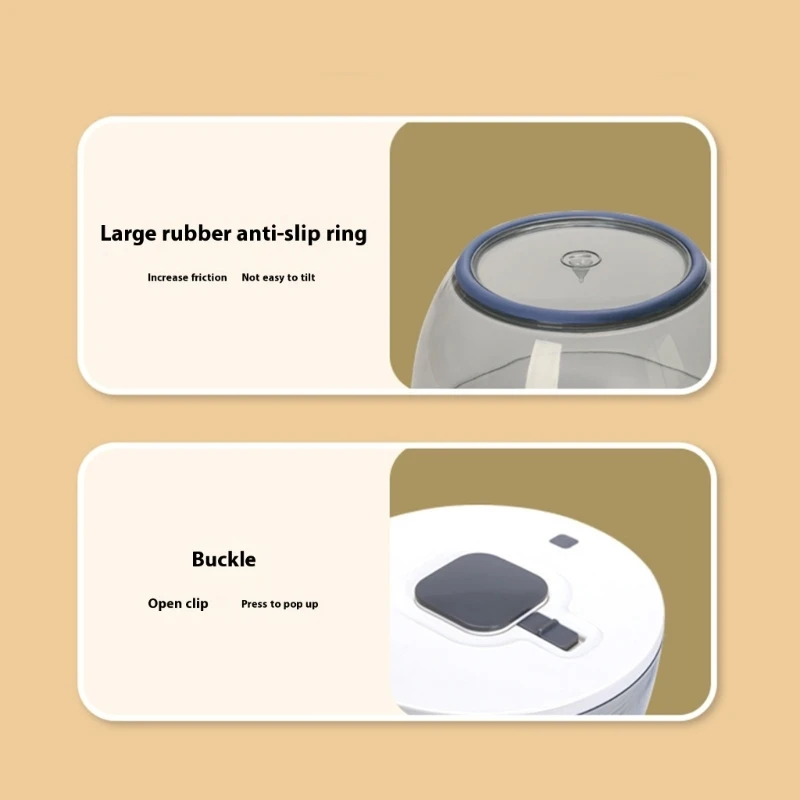 プラスチックサラダドライヤーと植物洗濯機マニュアルスピン機能を迅速に乾燥させるマルチ目的のザルダーストレージボウル