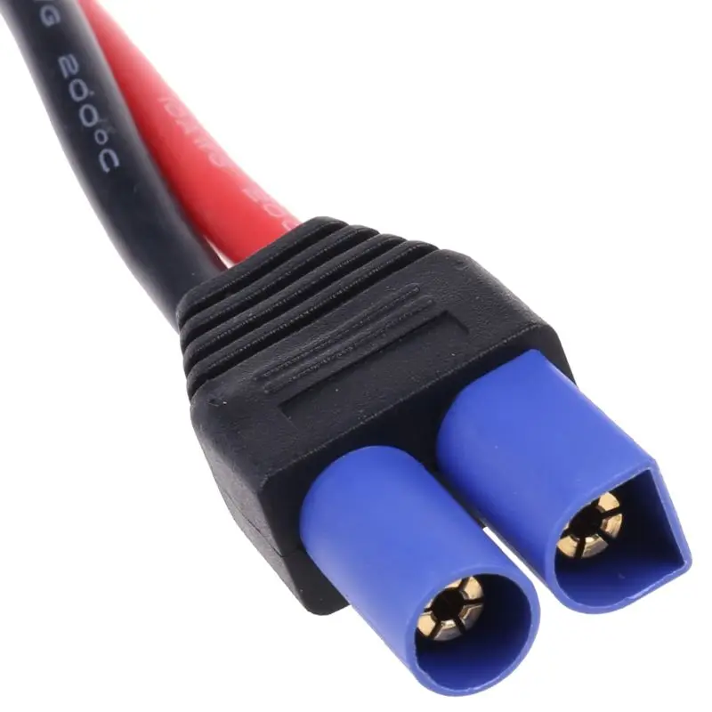 10AWG Connector Cable EC5 Male Plug to SAE Power Automotive for Cars RV Battery Tractor Adapter Solar Panel Extension Wi