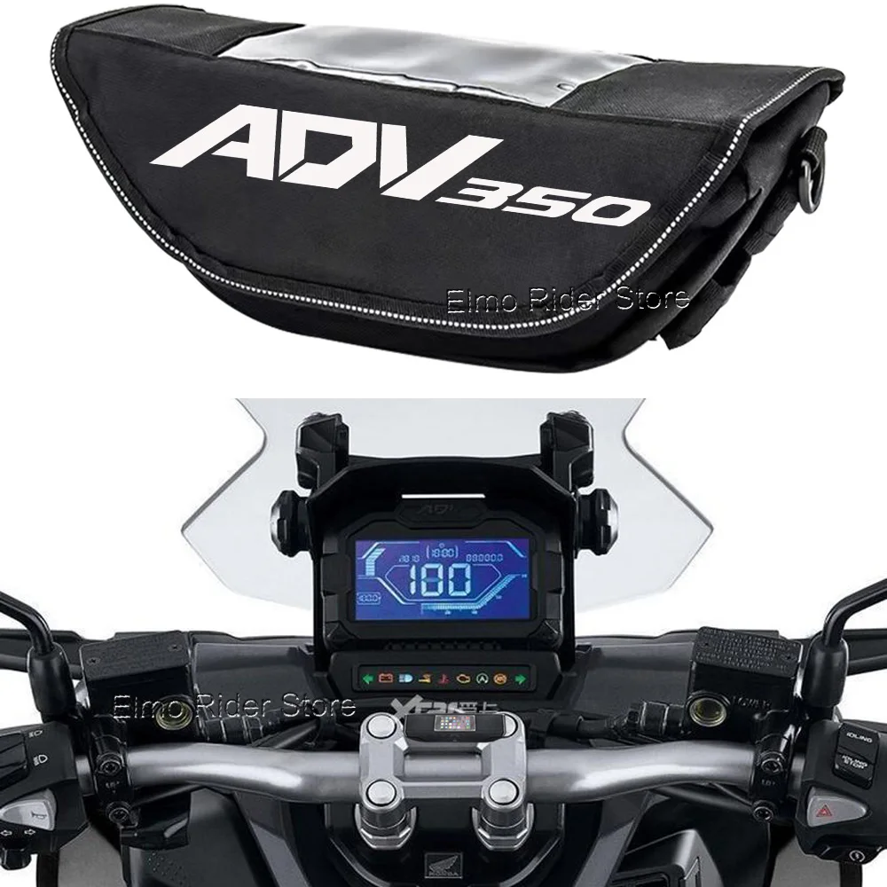 For Honda ADV350 ADV350 Motorcycle Handlebar Waterproof Bag Travel Bag Storage Bag Screen GPS