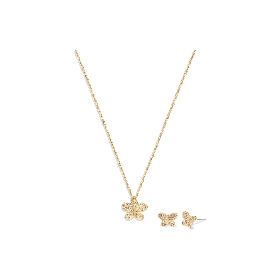 

COACH Glass Pearl Necklaces Women's Gold CI910-PNM