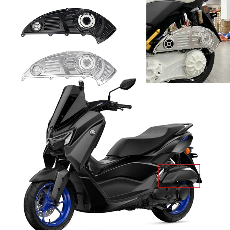 CNC Air Filter Cover Compatible For Yamaha Zuma 125 2022-2025 For Yamaha NMAX 155 125 2020-2025 2023 2024 Motorcycle Accessories