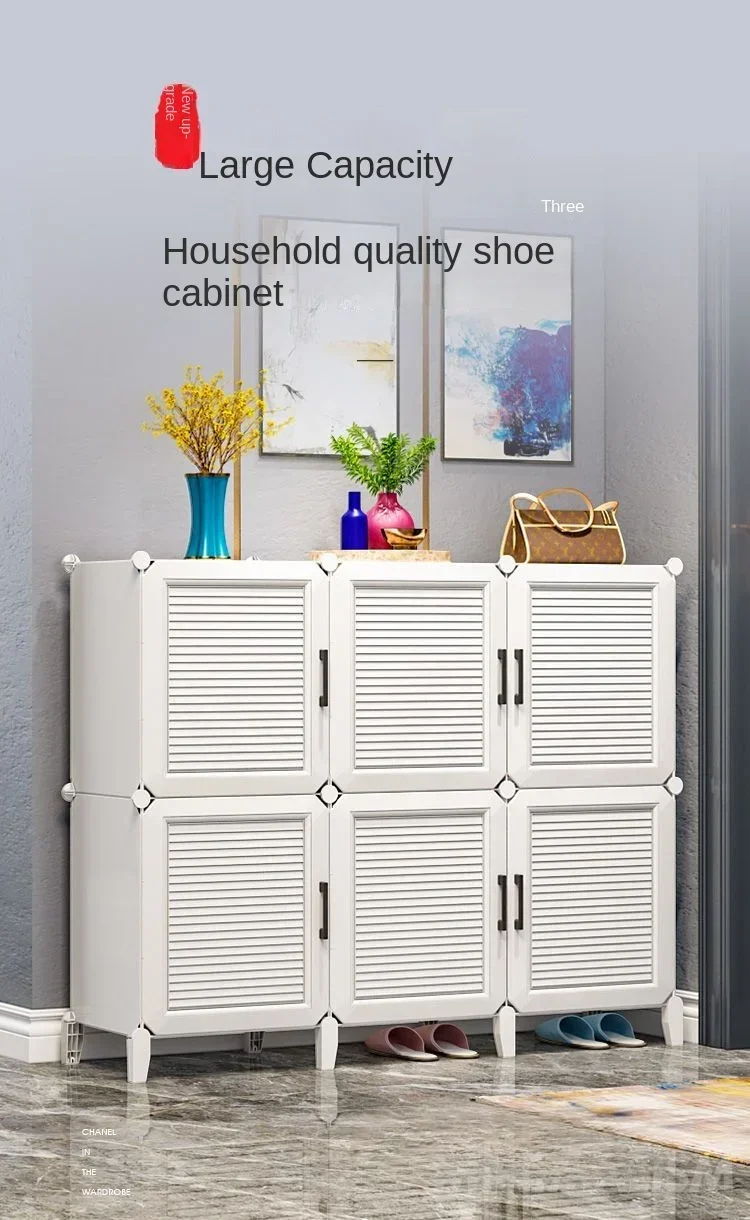 Modern Household Shoerack Cabinet Corridor Living Room Foldable Storage Shoes Box Multiple Layers Dustproof Shoe Rack New