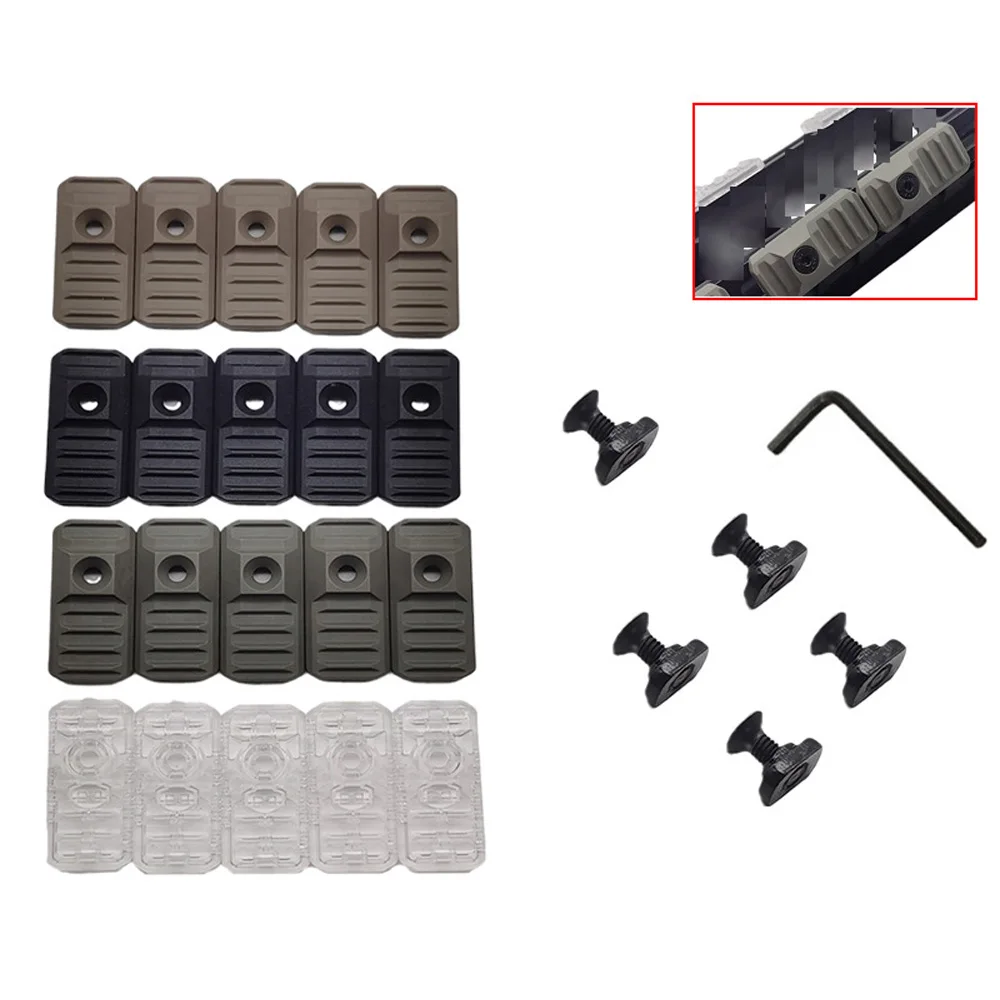 Universal Nylon Handguard Panel Dual System Rail Cover for KeyMod & M-LOK Lightweight Tactical Rail Protection Toy Parts QJ236