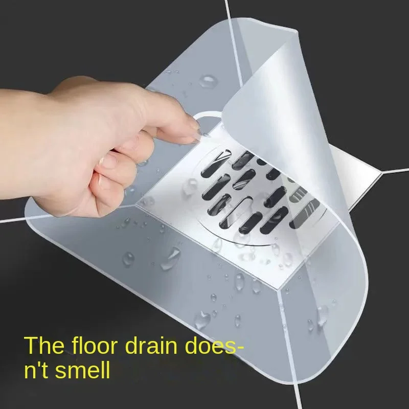 Thick Silicone Floor Drain Deodorant Cover Bathroom Deodorant Insect-proof Seal Sewer Pipe Sink Anti-smell Floor Drain Cover